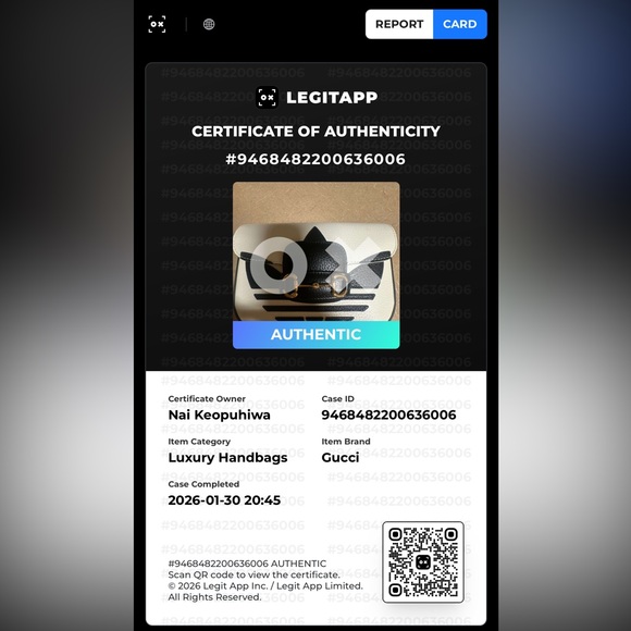 Gucci X Adidas Horsebit 1955 Crossbody calfskin w/ Gold Hardware - Picture 10 of 10